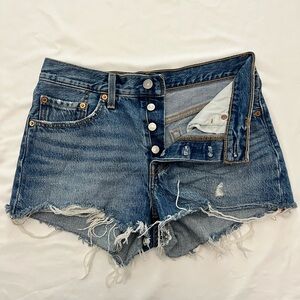 Levi’s Denim Blue Women's Shorts